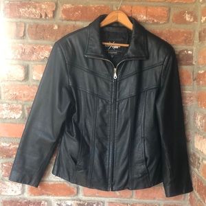 Wilson’s leather coat